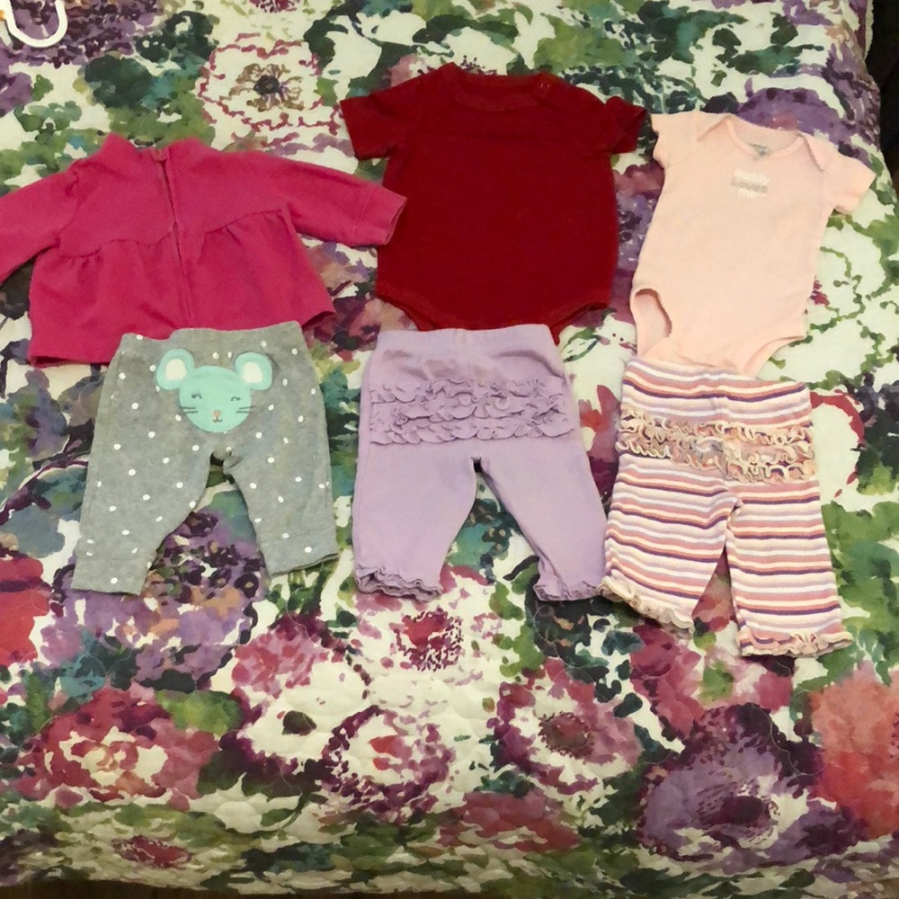 Newborn 6 pieces
